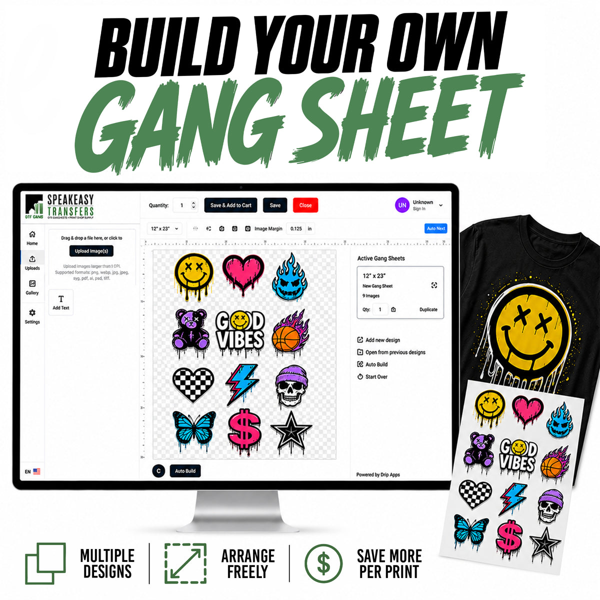 Build Your Own Gang Sheet